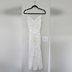 NWT Forever Unique Strapped Midi Dress with Eyelashes
